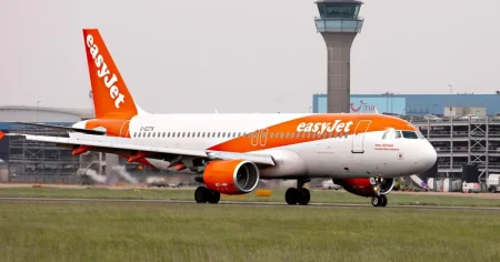 Two easyJet flights took off from the wrong place at the height of summer season