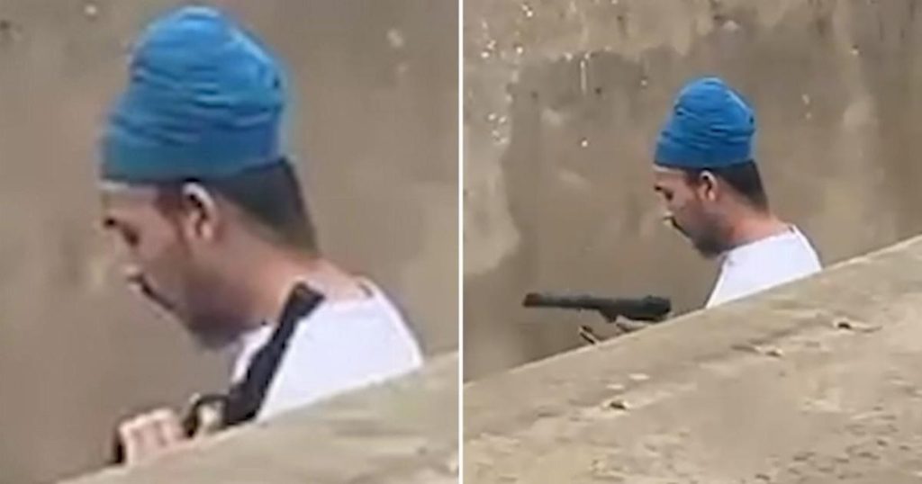 Henry Nowak’s killer ‘brandishes gun’ in unseen clip taken years before murder