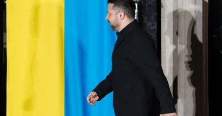 Zelensky criticises Reform UK for pulling down Ukraine flags from town halls