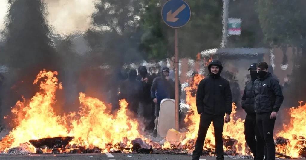 Belfast ‘knife attacker’ due in court after night of riots across the city