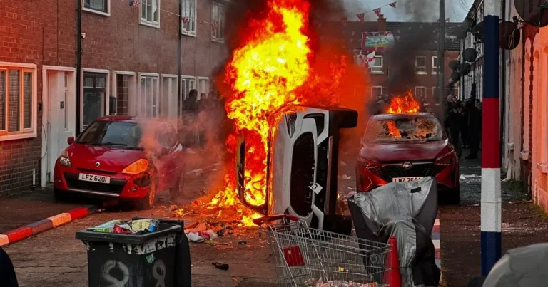 How should I talk to my child about the Belfast riots?