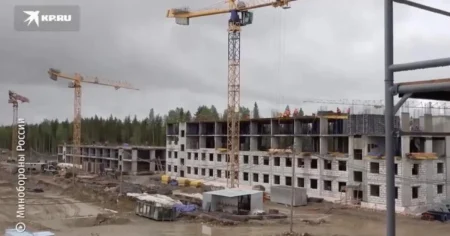 Putin is building a new military base just 100 miles from NATO border