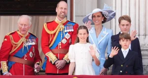 Princess Charlotte is mum Kate’s mini-me at Trooping the Colour alongside George and Louis