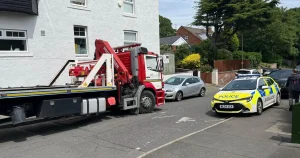 Three children injured after car crashes through fence into nursery playground