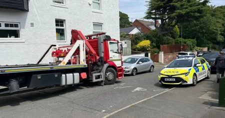 Three children injured after car crashes through fence into nursery playground