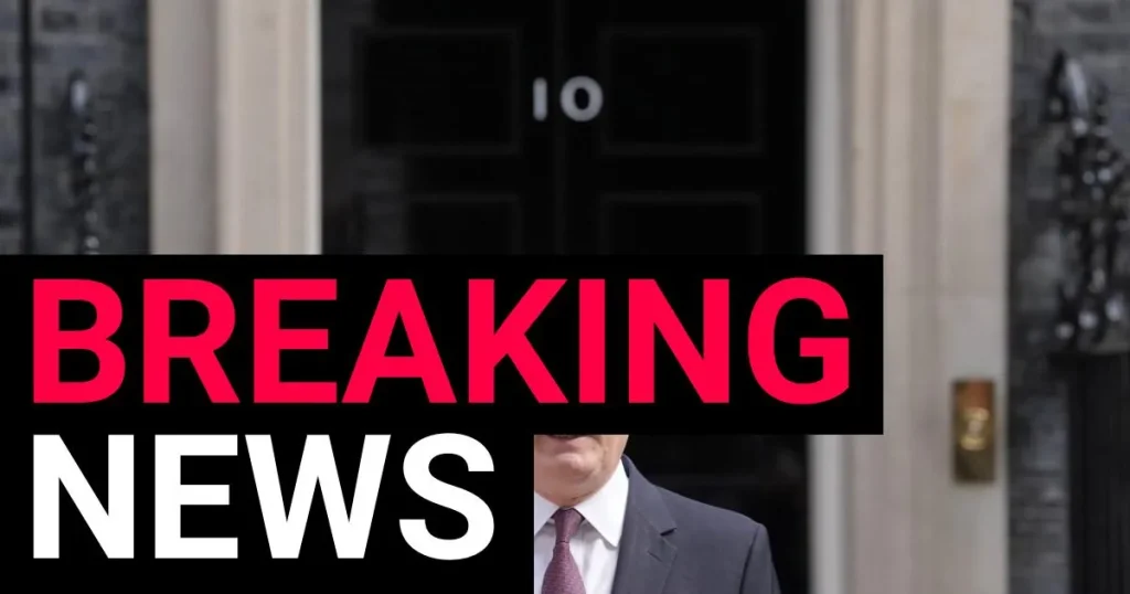 Keir Starmer quits as Prime Minister and cries on steps of Downing Street