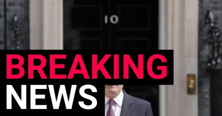 Keir Starmer quits as Prime Minister and cries on steps of Downing Street