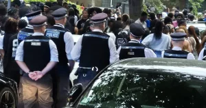 Hundreds of teens rampage through estate after crashing girl’s 16th birthday party