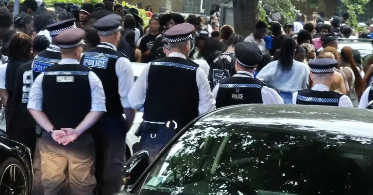 Hundreds of teens rampage through estate after crashing girl’s 16th birthday party
