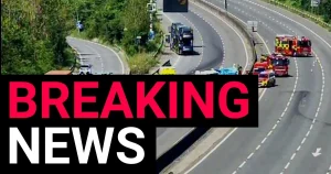 Drivers endure hour-long delays on hottest day after serious crash on M25