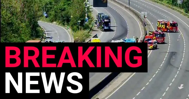 Drivers endure hour-long delays on hottest day after serious crash on M25