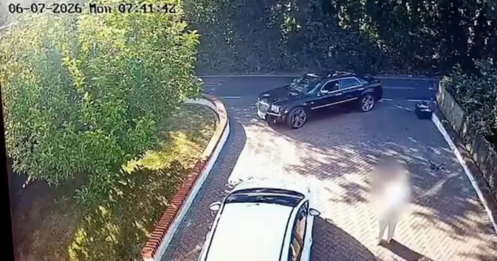 Nigel Farage released CCTV of his daughter being ‘hounded’ by media