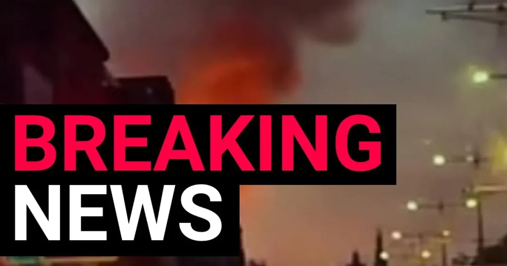 Huge fire breaks out at historic building in Edinburgh town centre