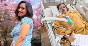 Woman loses part of her face in tractor crash abroad after being told to go away to ‘cure depression’