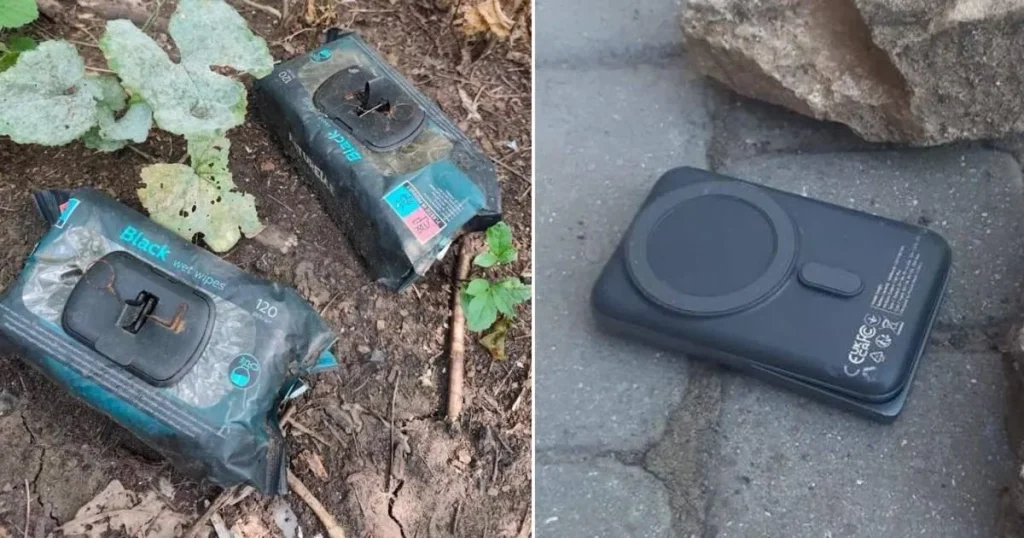 Russia accused of war crimes over bombs disguised as wet wipes and power banks