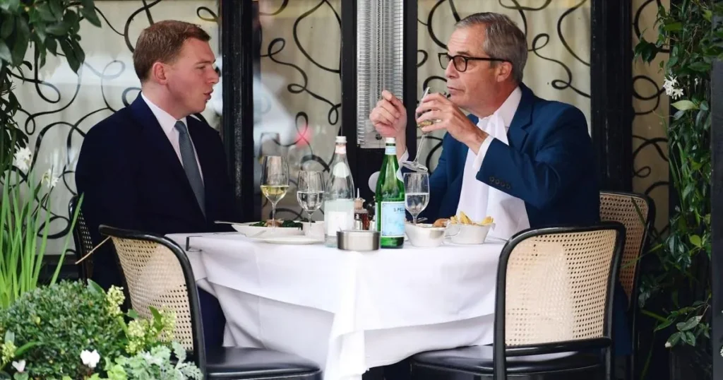 Nigel Farage ‘secretly funded by criminal aristocrat who calls him Daddy’