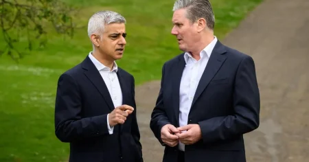 Keir Starmer puts Sadiq Khan in House of Lords on final day as Labour leader