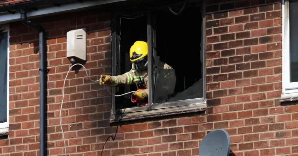Two dead after fire destroys house in North Shields