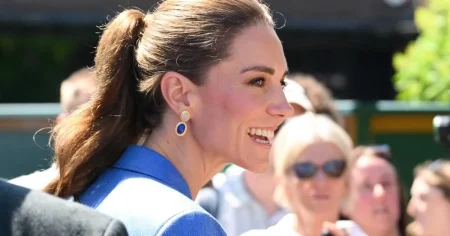 Kate Middleton breaks royal tradition at Wimbledon on day four of tournament