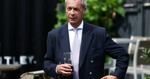 Nigel Farage claims ‘I put Clacton on the map’ and promises to fix potholes under threat from Count Binface