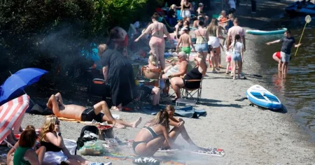 It’s finally going to cool down this weekend – but not for long
