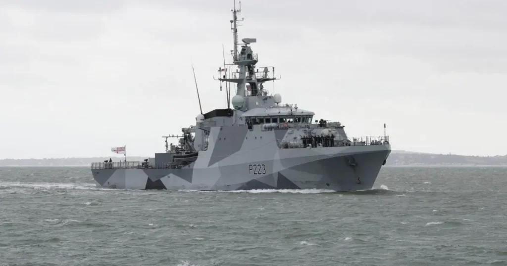British warship accused of going into Argentinian waters after World Cup loss