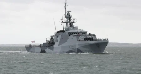 British warship accused of going into Argentinian waters after World Cup loss