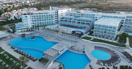 British father of boy, 2, who ‘fell from banker’s arms to his death at Cyprus hotel’ charged