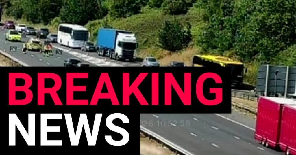 M5 drivers stuck in 12 miles of queues lasting two hours after police incident
