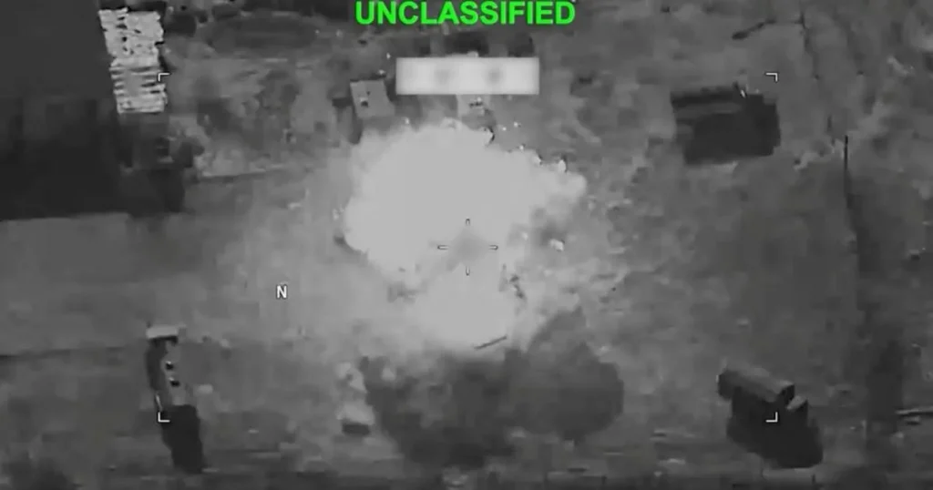 US launches heavy strikes on Iran after Trump vowed to ‘beat the s***’ out of them