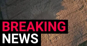 ‘Russian missile’ leaves 33ft crater in Nato territory after hitting Polish field
