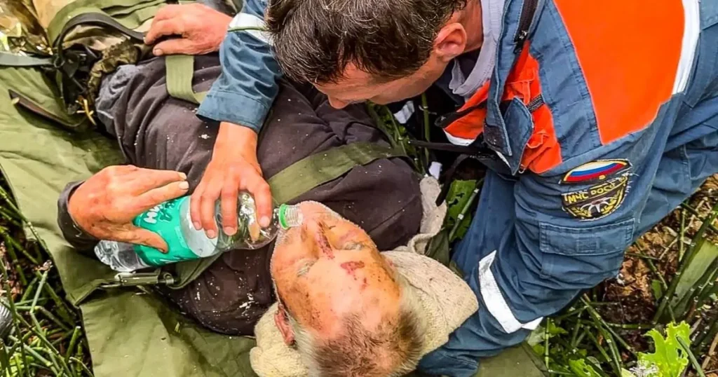 Man manages to survive being lost in the wilderness for nine days after going out to fish