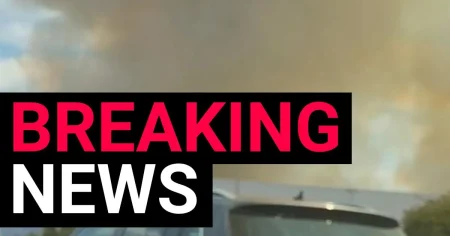 Wildfires wreak havoc with passengers evacuated from trains to major London airport