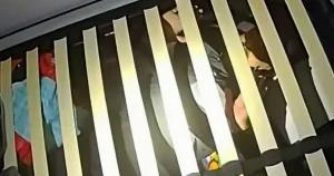 Man who hit three people with car found cowering under a bed