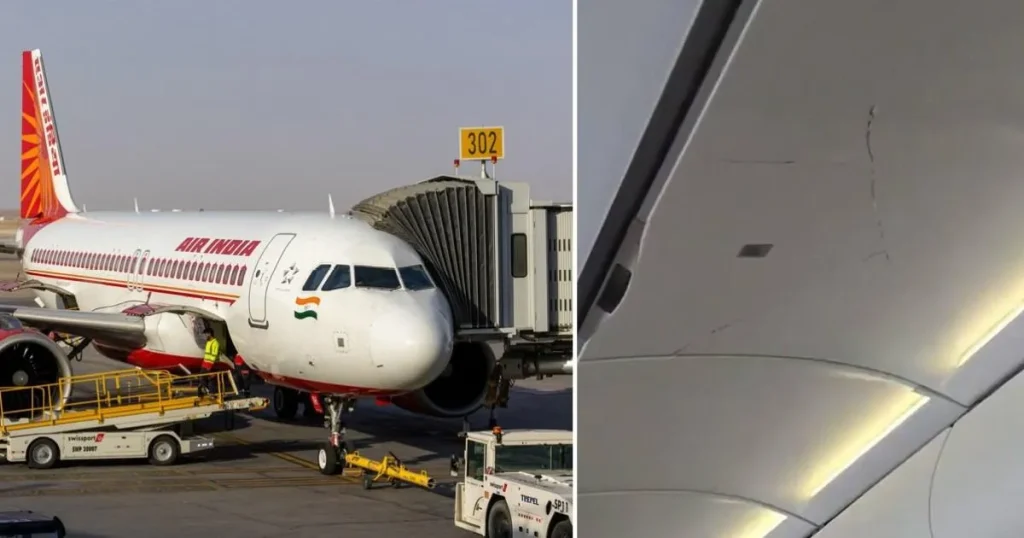Air India flight suddenly drops 300ft in turbulence injuring at least 17