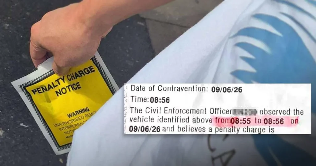 Man fined after leaving his car for one minute while he tried to pay for parking