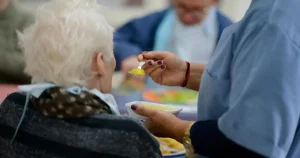 Elderly woman fed dog food by carers a month before death