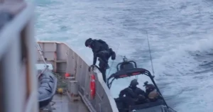 British activists ‘terrified’ and trapped on board ship captured by Iceland