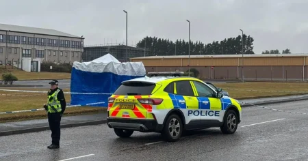 Father held after girl, 9, dies and three hurt in ‘camping trip’ to industrial park