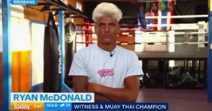 Muay Thai fighter hailed a hero for stepping in to protect women in road rage showdown