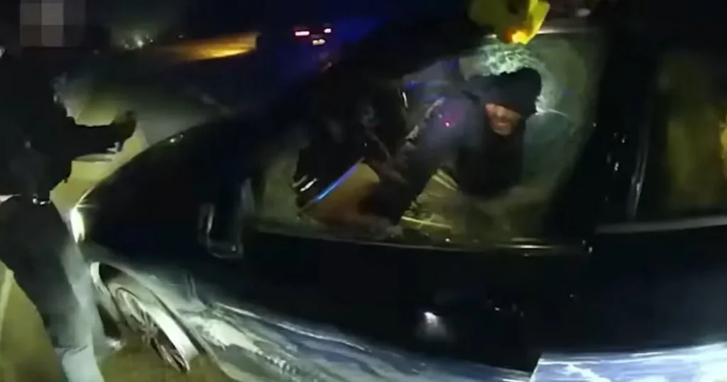 BMW driver huffed laughing gas during 130mph chase because ‘girl cheated on him’