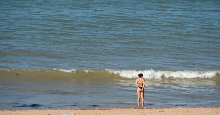 Hundreds of beachgoers fall sick after swimming in UK waters