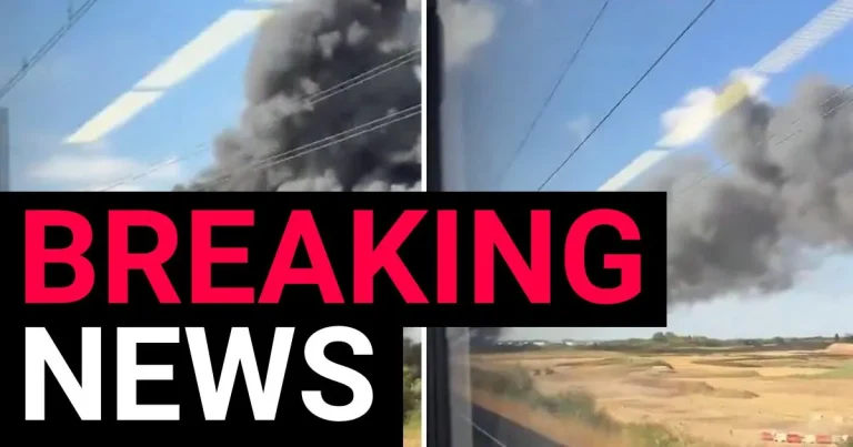 M25 closed in both directions after major fire sparks risk of secondary explosion