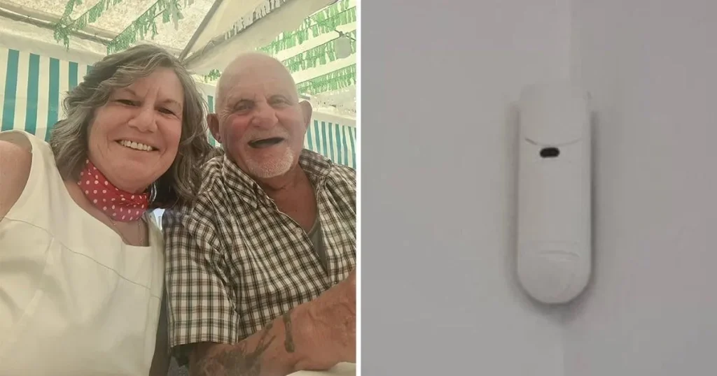 Airbnb guests find hidden camera pointing at their bed on anniversary trip