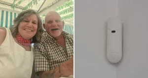 Airbnb guests find hidden camera pointing at their bed on anniversary trip