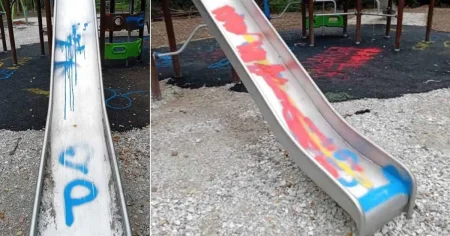 £178,000 playground vandalised before it’s even opened