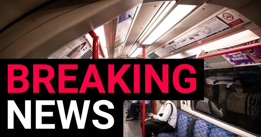 Armed police evacuated London Underground train after reports of ‘man with a gun’