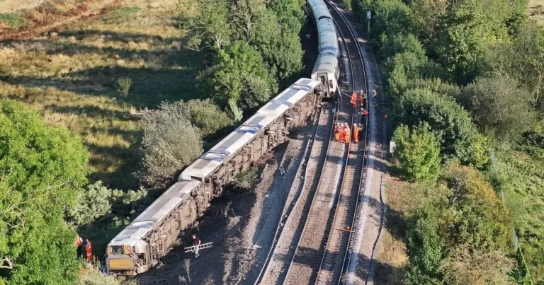 Lewes train derailment that seriously injured two leaves line closed for 10 days