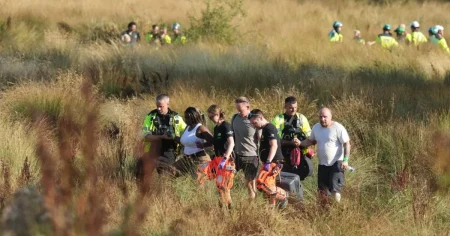 ‘You could hear metal shearing off when the train derailed – then the screams’