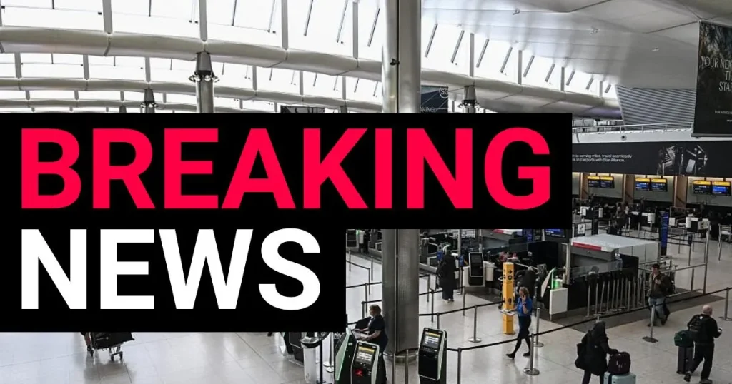 Heathrow passengers warned ‘do not drive’ after flooding closes roads to two terminals